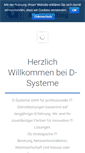 Mobile Screenshot of d-systeme.at